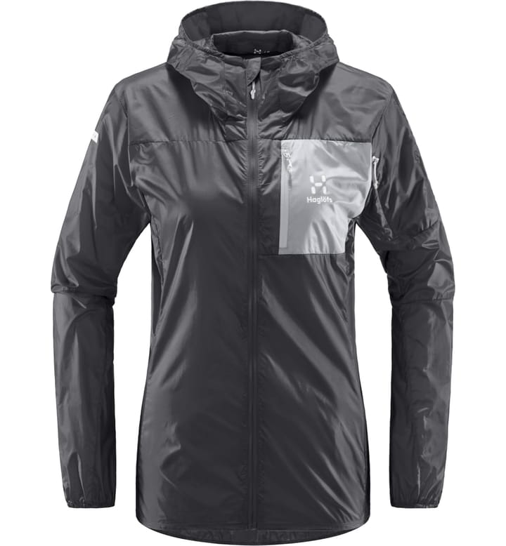 Haglöfs L.I.M Shield Hood Women Magnetite/Concrete Haglöfs