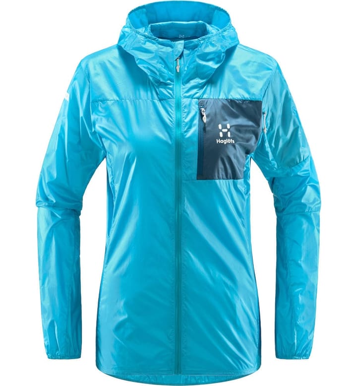 Haglöfs L.I.M Shield Hood Women Maui Blue/Dark Ocean Haglöfs