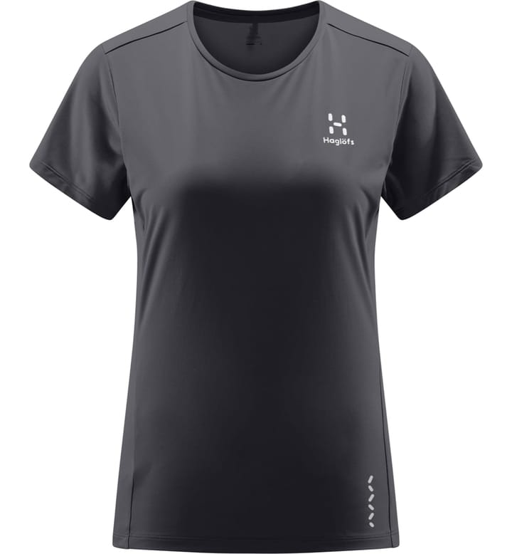 Haglöfs Women's L.I.M Tech Tee Magnetite Haglöfs