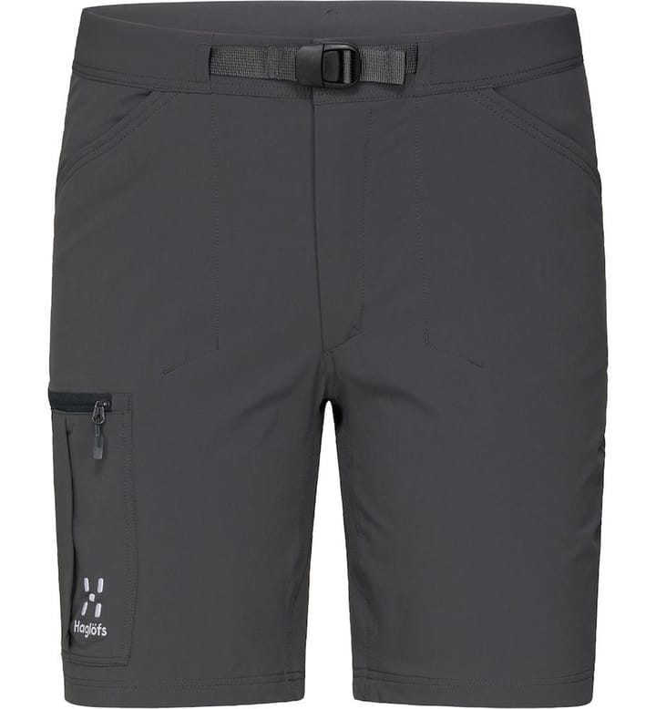 Women's Lizard Softshell Shorts Magnetite Haglöfs