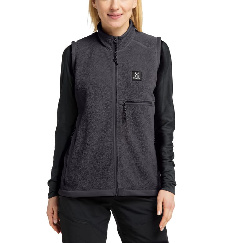 Haglöfs Malung Pile Vest Women Magnetite Haglöfs Haglöfs Malung Pile Vest Women Magnetite Haglöfs
