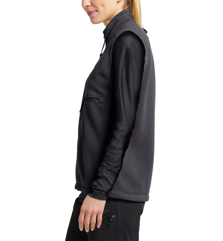 Haglöfs Malung Pile Vest Women Magnetite Haglöfs Haglöfs Malung Pile Vest Women Magnetite Haglöfs