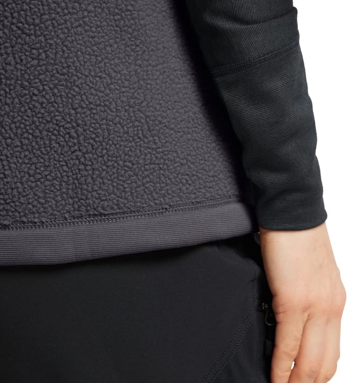 Haglöfs Malung Pile Vest Women Magnetite Haglöfs