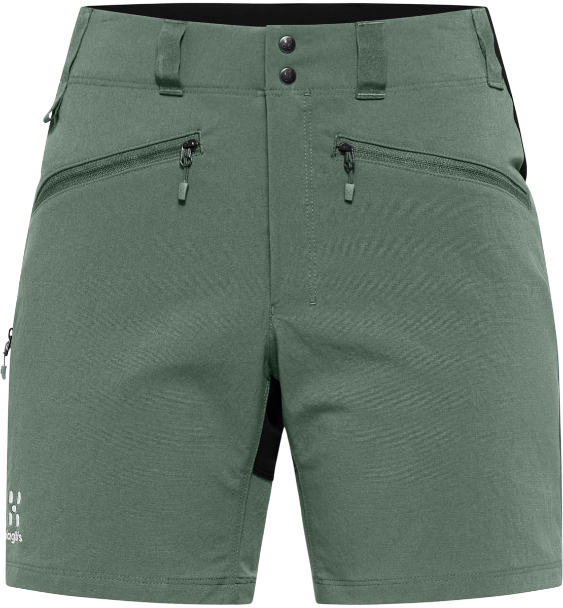 Haglöfs Mid Standard Shorts Women Fjell Green/True Black