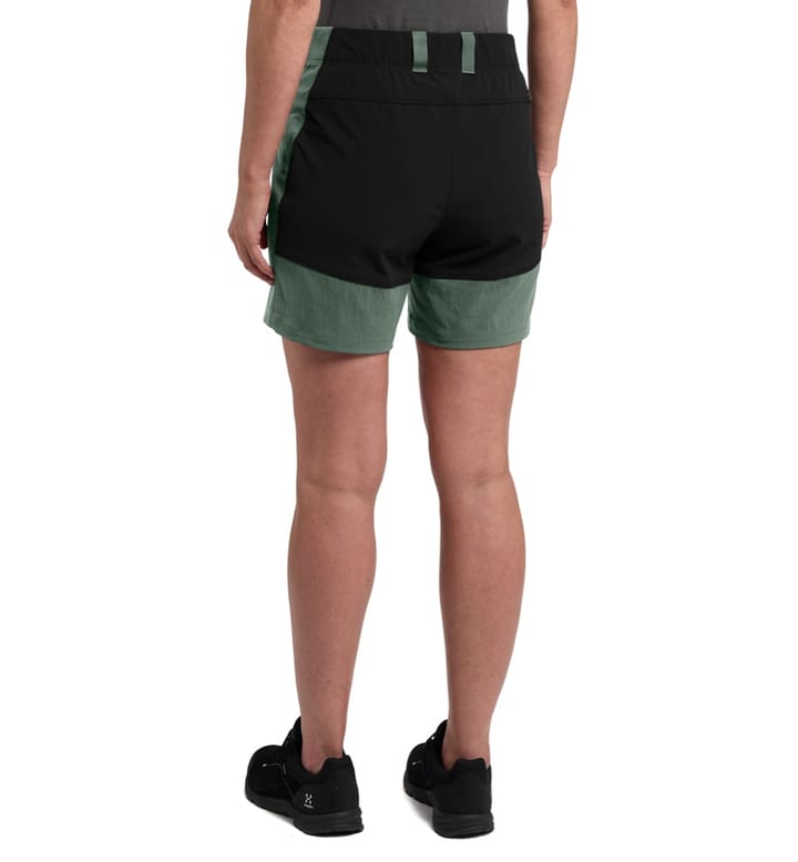 Haglöfs Women's Mid Standard Shorts Fjell Green/True Black Haglöfs