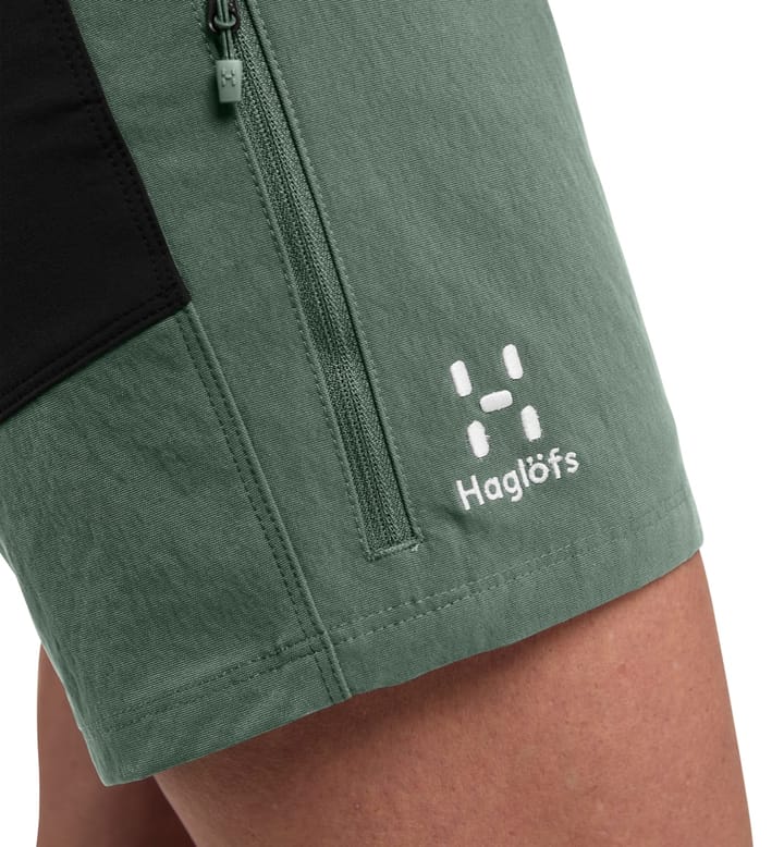 Haglöfs Women's Mid Standard Shorts Fjell Green/True Black Haglöfs