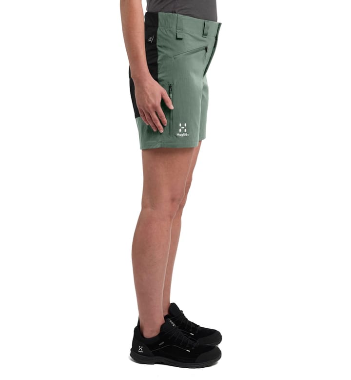 Haglöfs Women's Mid Standard Shorts Fjell Green/True Black Haglöfs