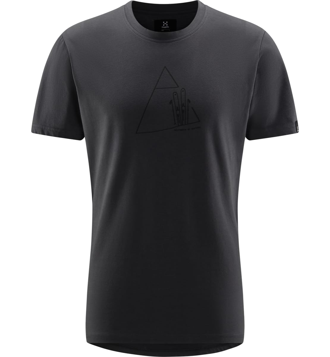 Haglöfs Outsider By Nature Print Tee Men Magnetite