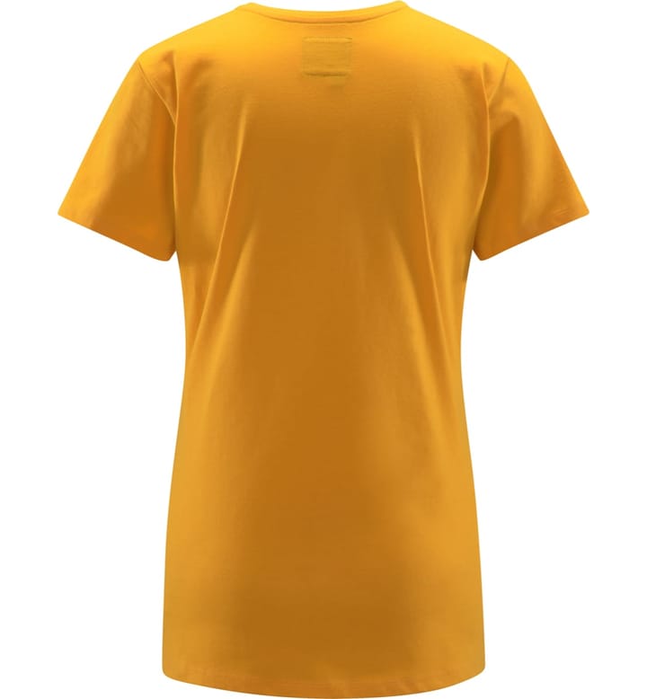 Haglöfs Outsider By Nature Print Tee Women Sunny Yellow Haglöfs
