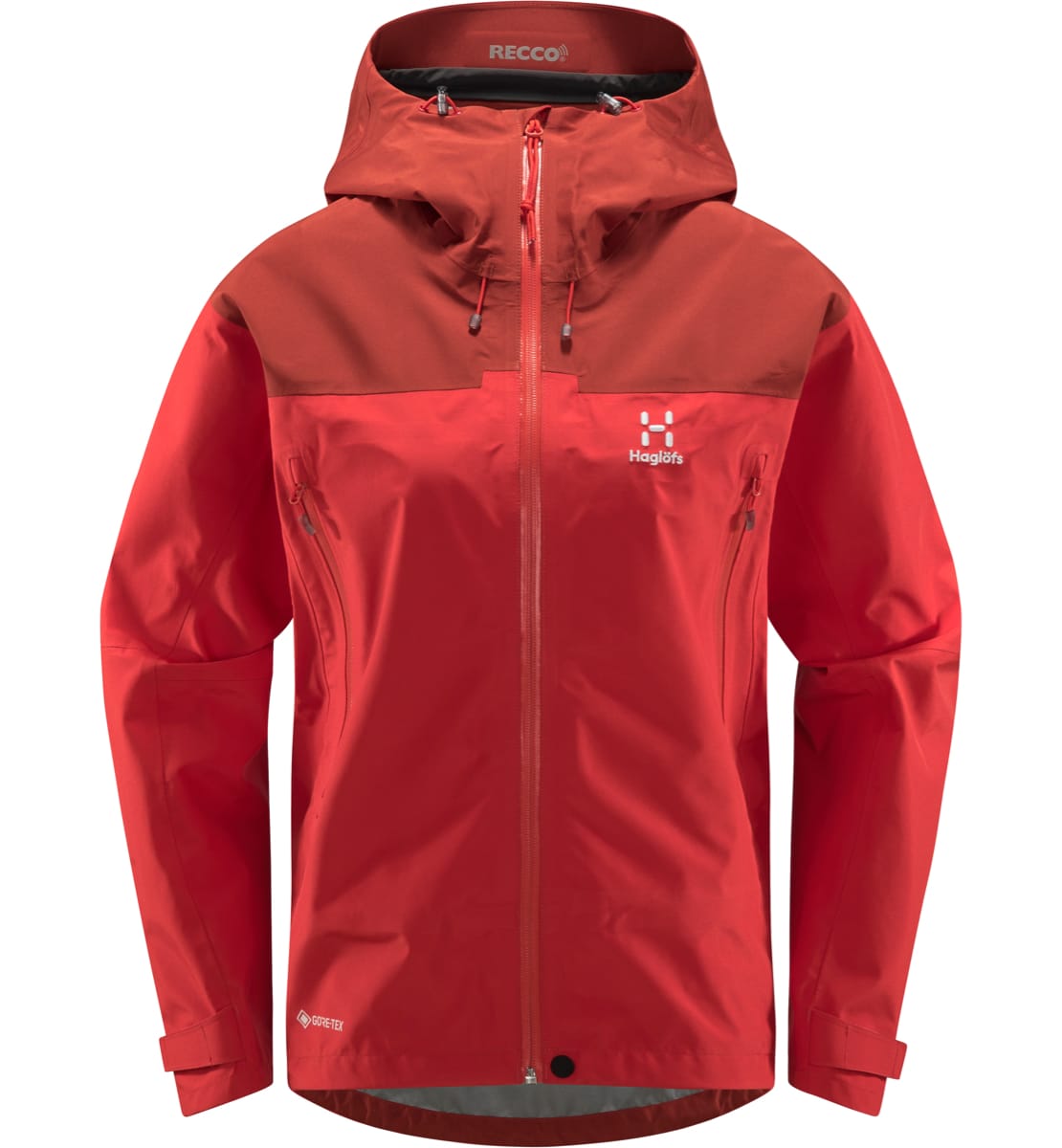 Haglöfs Roc Flash Gtx Jacket Women Poppy Red/Corrosion