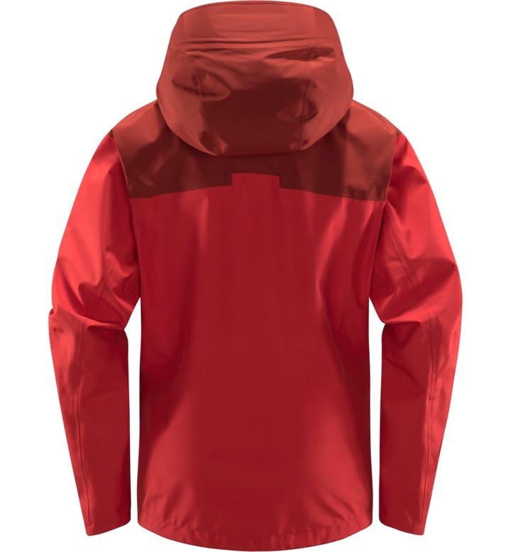 Haglöfs Roc Flash Gtx Jacket Women Poppy Red/Corrosion Haglöfs