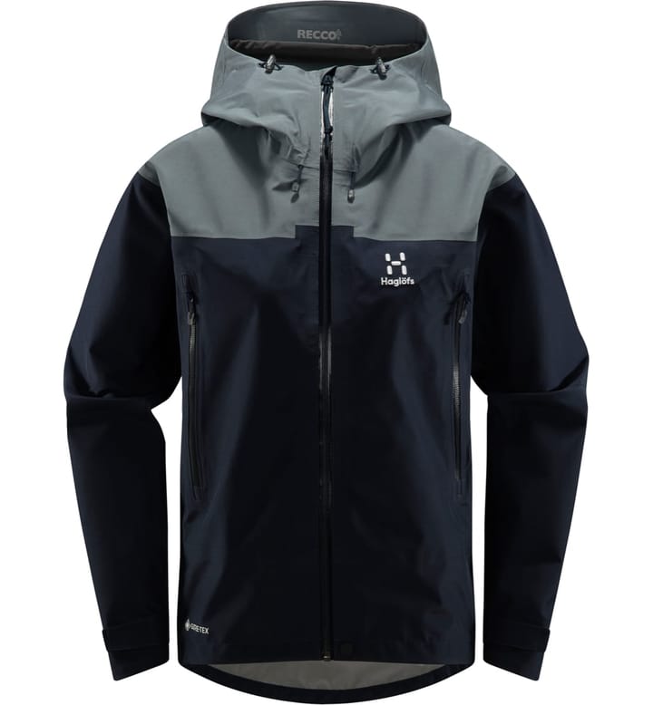 Haglöfs Roc Flash Gtx Jacket Women Tarn Blue/Steel Blue Haglöfs