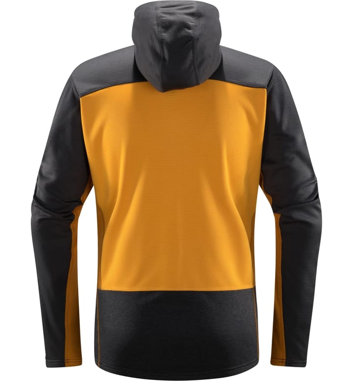 Haglöfs Roc Flash Mid Hood Men Magnetite/Sunny Yellow Haglöfs