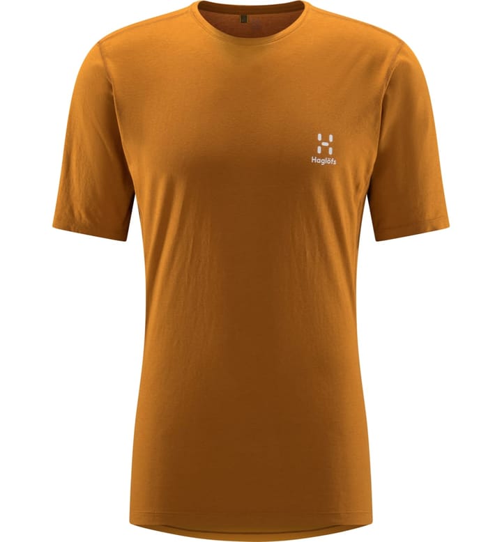 Haglöfs Roc Grip Tee Men Golden Brown/Sunny Yellow Haglöfs