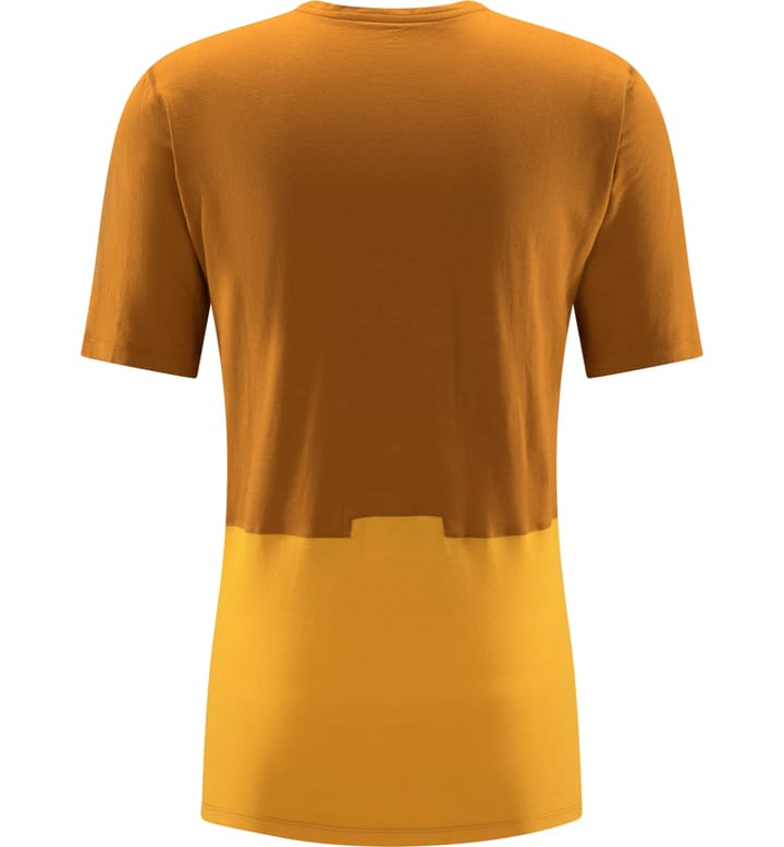 Haglöfs Roc Grip Tee Men Golden Brown/Sunny Yellow Haglöfs