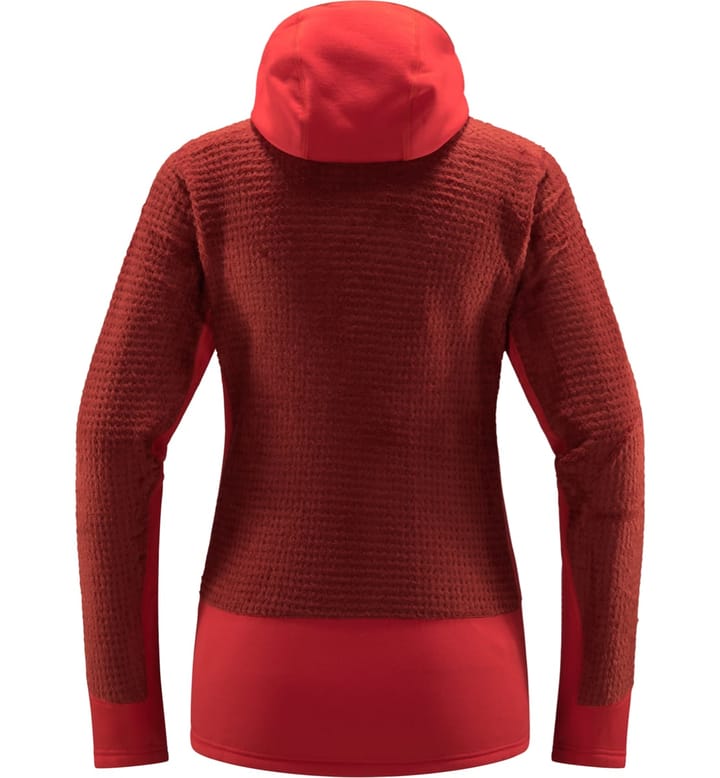 Haglöfs Roc Spitz Mid Hood Women Corrosion/Poppy Red Haglöfs