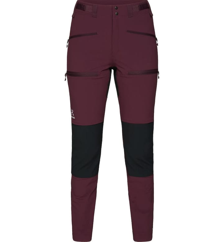 Haglöfs Women's Rugged Slim Pant (2022) Aubergine/True Black Haglöfs