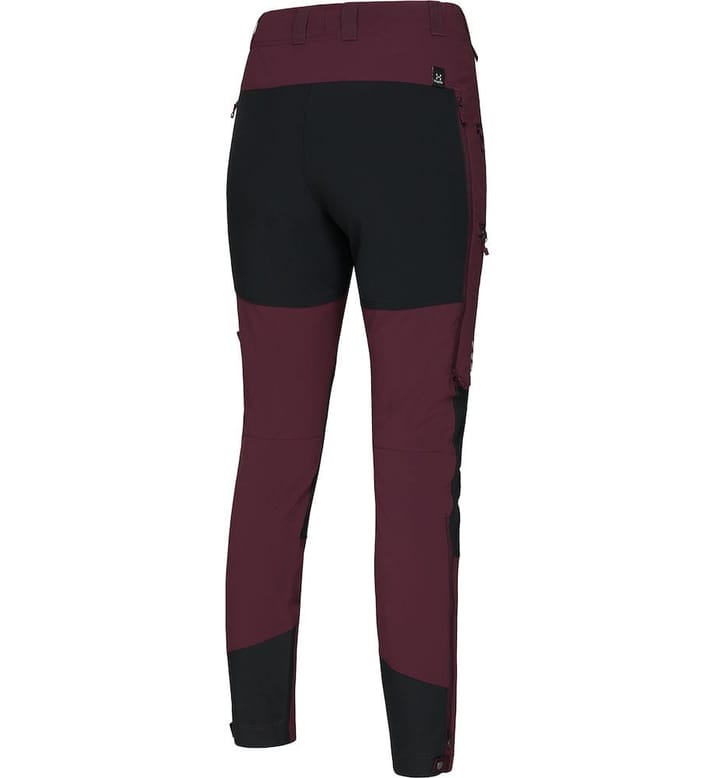 Haglöfs Women's Rugged Slim Pant (2022) Aubergine/True Black Haglöfs