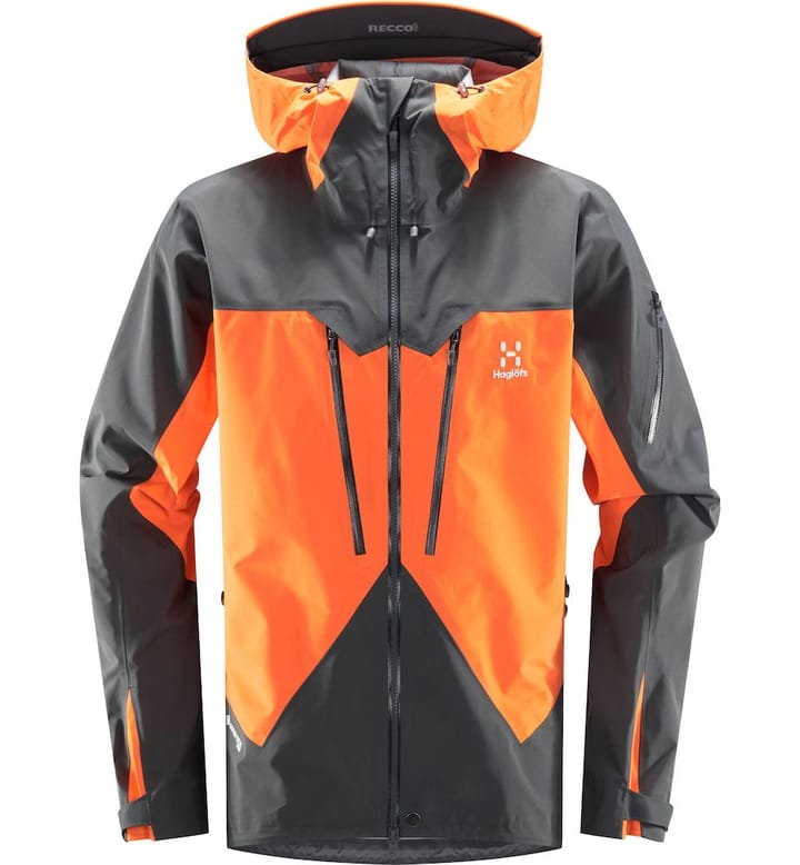 Haglöfs Spitz Jacket Men Flame Orange/Magnetite Haglöfs Haglöfs Spitz Jacket Men Flame Orange/Magnetite Haglöfs