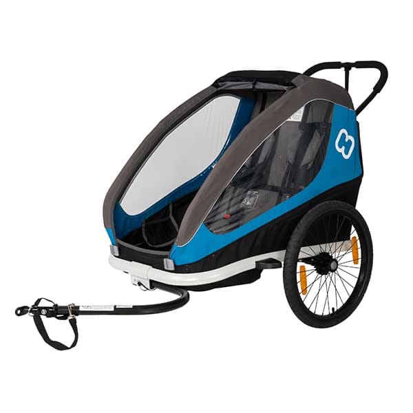 Hamax Traveller (Incl. Bicycle Arm & Stroller Wheel) Black/Grey Hamax Hamax Traveller (Incl. Bicycle Arm & Stroller Wheel) Black/Grey Hamax