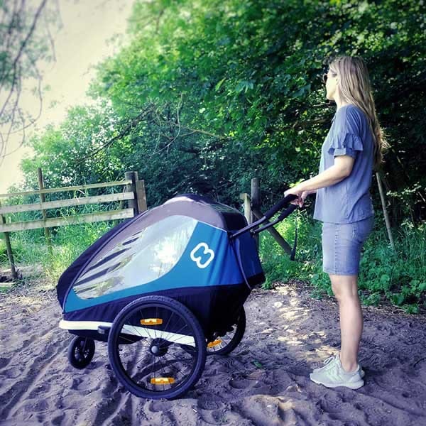 Hamax Traveller (Incl. Bicycle Arm & Stroller Wheel) Black/Grey Hamax Hamax Traveller (Incl. Bicycle Arm & Stroller Wheel) Black/Grey Hamax