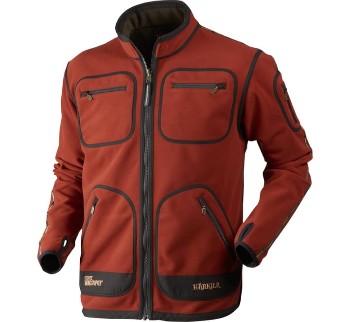 Härkila Men's Kamko Fleece Burnt Orange/Shadow Brown Härkila Härkila Men's Kamko Fleece Burnt Orange/Shadow Brown Härkila
