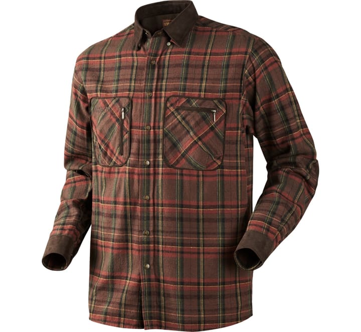 Härkila Men's Pajala Shirt Red check Härkila