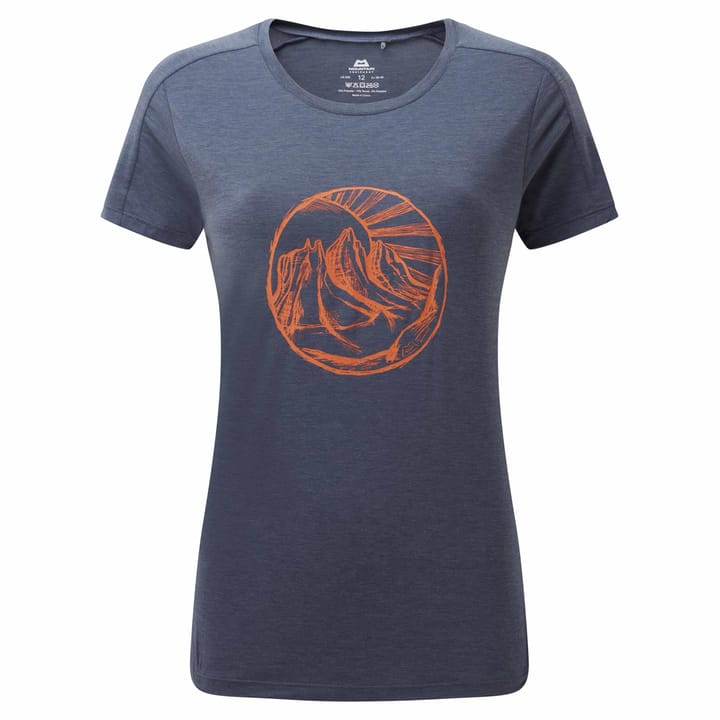 Mountain Equipment Headpoint Rising Sun Wmns Tee Medieval Blue Mountain Equipment Mountain Equipment Headpoint Rising Sun Wmns Tee Medieval Blue Mountain Equipment