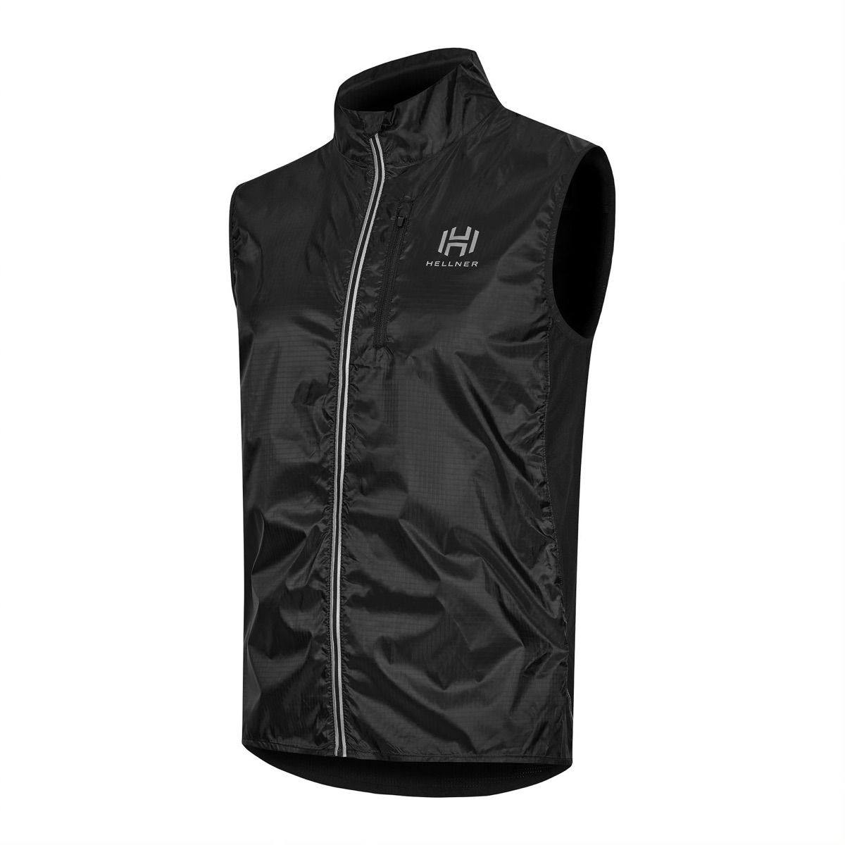 Hellner Biekkus Wind Vest Men Black beauty