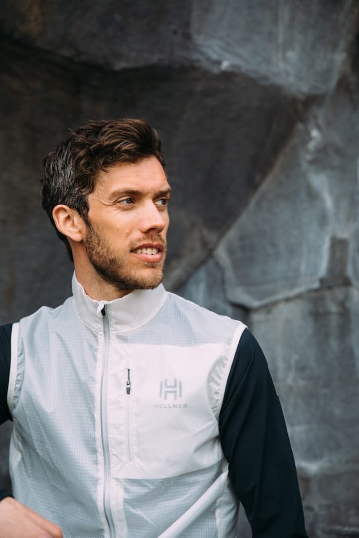 Biekkus Wind Vest Men's Nimbus Cloud Hellner