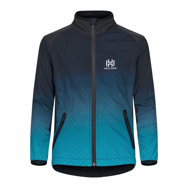 Hellner Juniors' Harrå Hybrid Jacket Biscay Bay Hellner