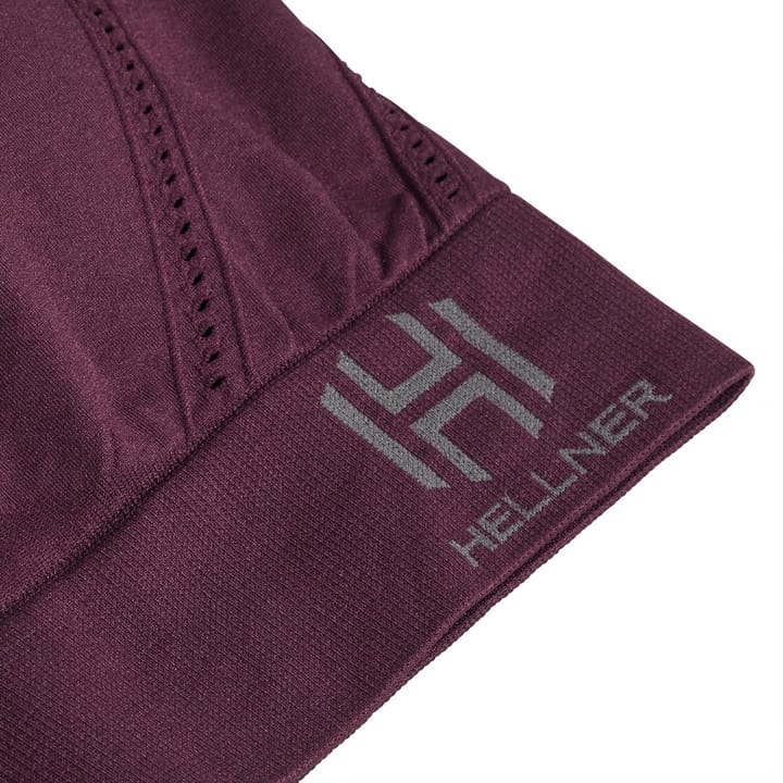 Hellner Women's Jertta Seamless Top Grape Wine Hellner Hellner Women's Jertta Seamless Top Grape Wine Hellner