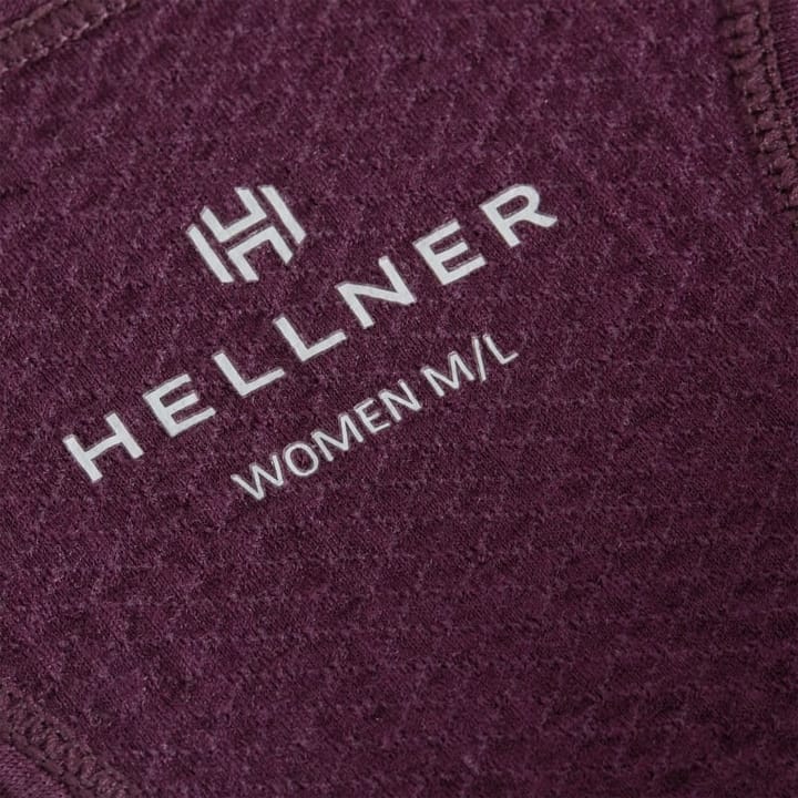 Hellner Merino Wool Seamless Bra Grape Wine Hellner