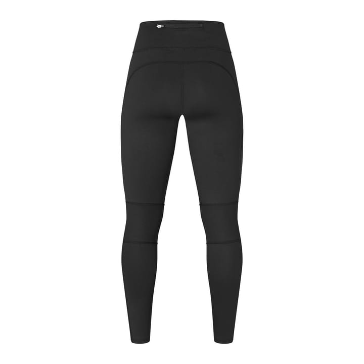 Hellner Mustavaara Running Tights Women Jet Black Hellner
