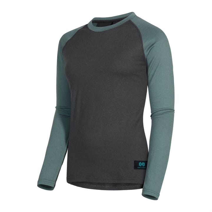 Hellner Wool Warm Base Layer Ls Wmn Asphalt Hellner Hellner Wool Warm Base Layer Ls Wmn Asphalt Hellner