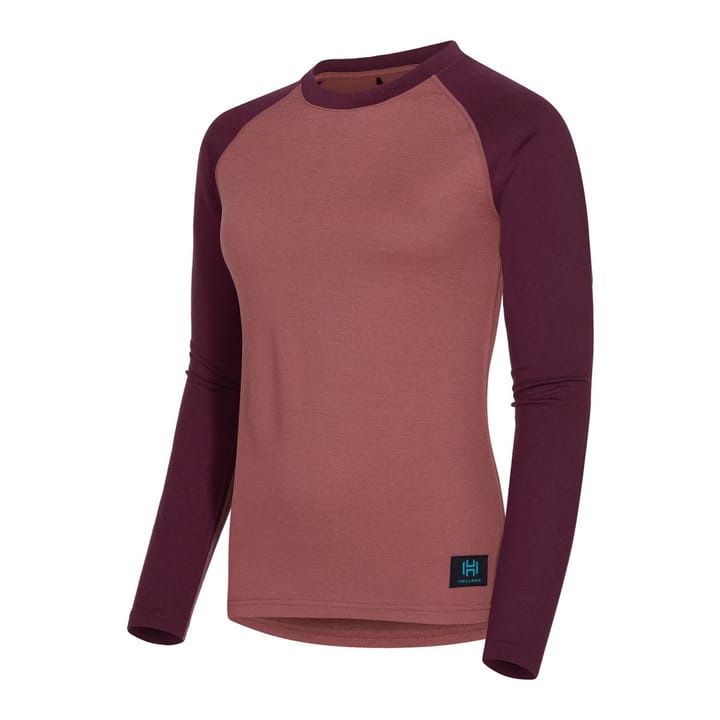 Hellner Wool Warm Base Layer Ls Wmn Grape Wine Hellner Hellner Wool Warm Base Layer Ls Wmn Grape Wine Hellner