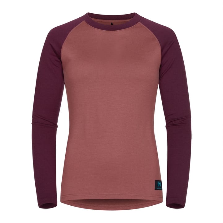 Hellner Wool Warm Base Layer Ls Wmn Grape Wine Hellner Hellner Wool Warm Base Layer Ls Wmn Grape Wine Hellner