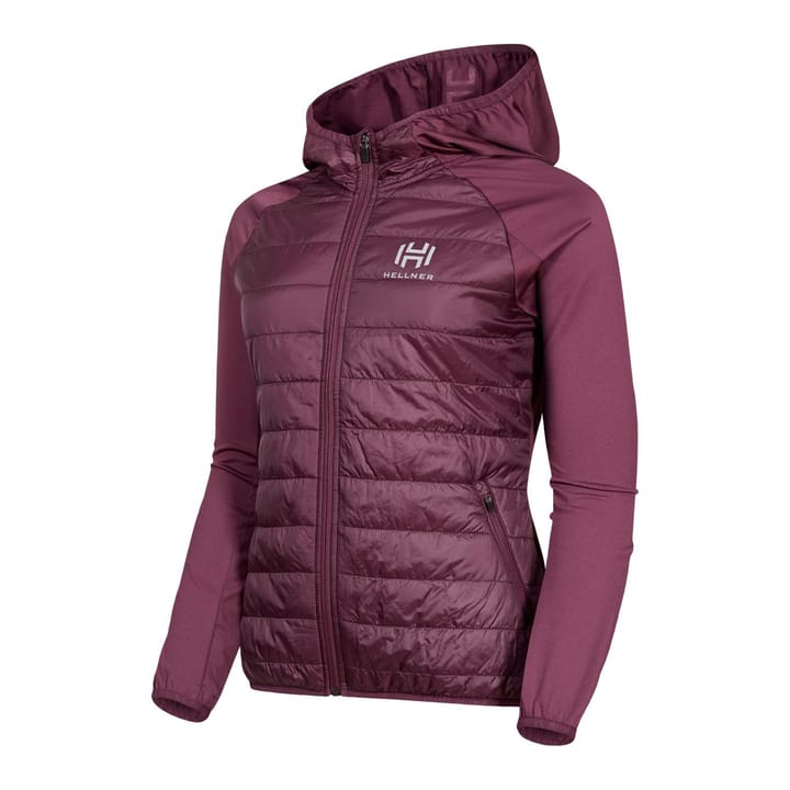 Hellner Women's Nirra Hybrid Jacket 2.0 Grape Wine Solid Hellner Hellner Women's Nirra Hybrid Jacket 2.0 Grape Wine Solid Hellner
