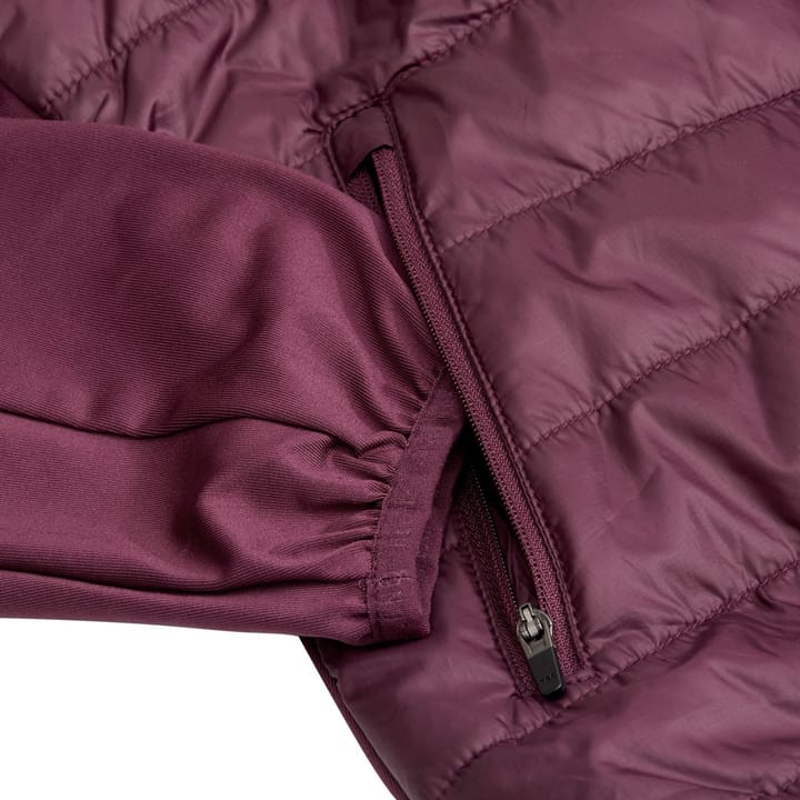 Hellner Women's Nirra Hybrid Jacket 2.0 Grape Wine Solid Hellner Hellner Women's Nirra Hybrid Jacket 2.0 Grape Wine Solid Hellner