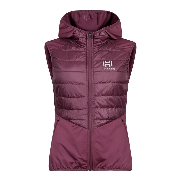 Hellner Women's Nirra Hybrid Vest 2.0 Grape Wine Solid Hellner