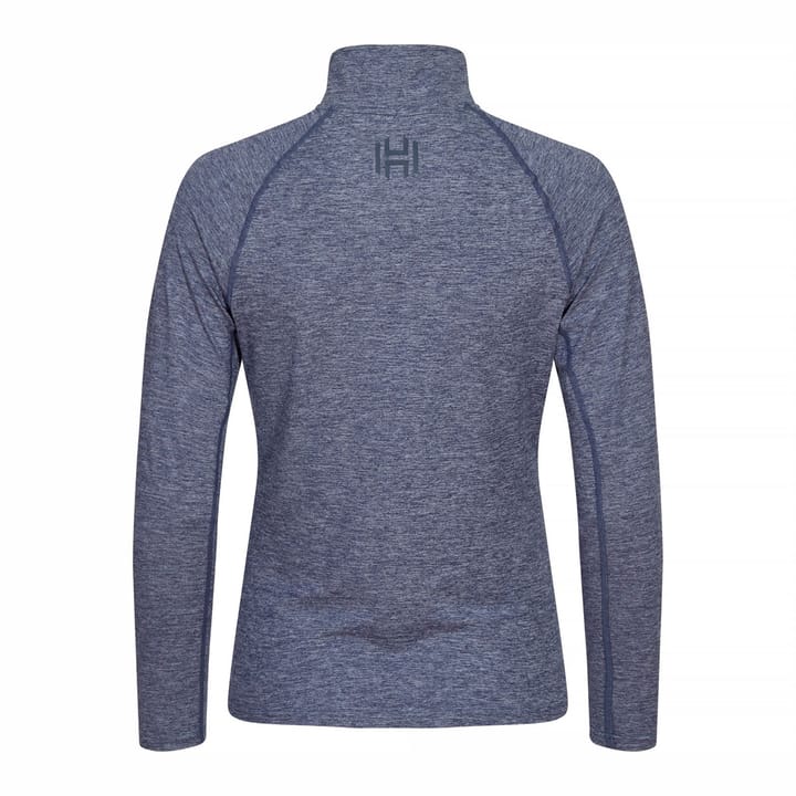 Hellner Nunis Halfzip Ls Tee Wmn Dress Blue Melange Hellner Hellner Nunis Halfzip Ls Tee Wmn Dress Blue Melange Hellner