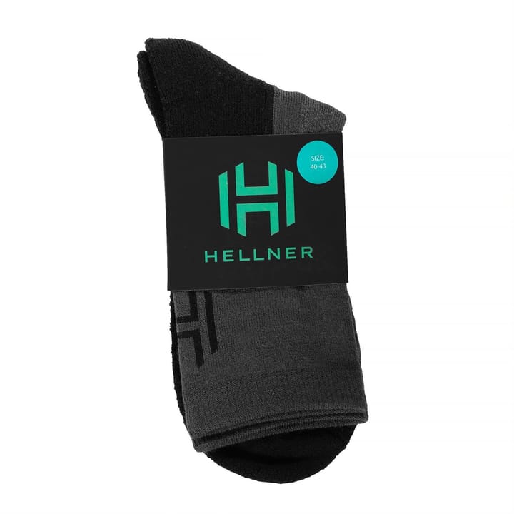 Hellner Running Mid Comfort Sock Asphalt Hellner Hellner Running Mid Comfort Sock Asphalt Hellner