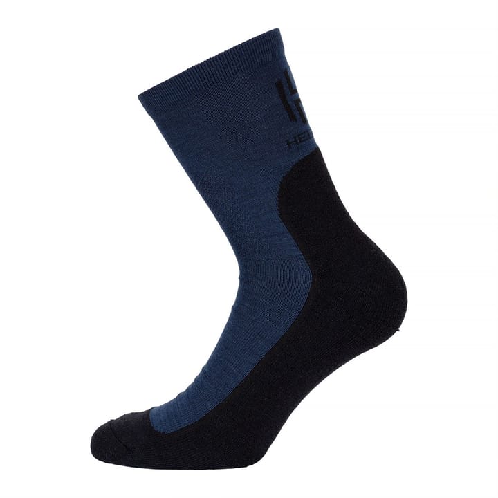 Hellner Running Mid Comfort Sock Dress Blue Hellner
