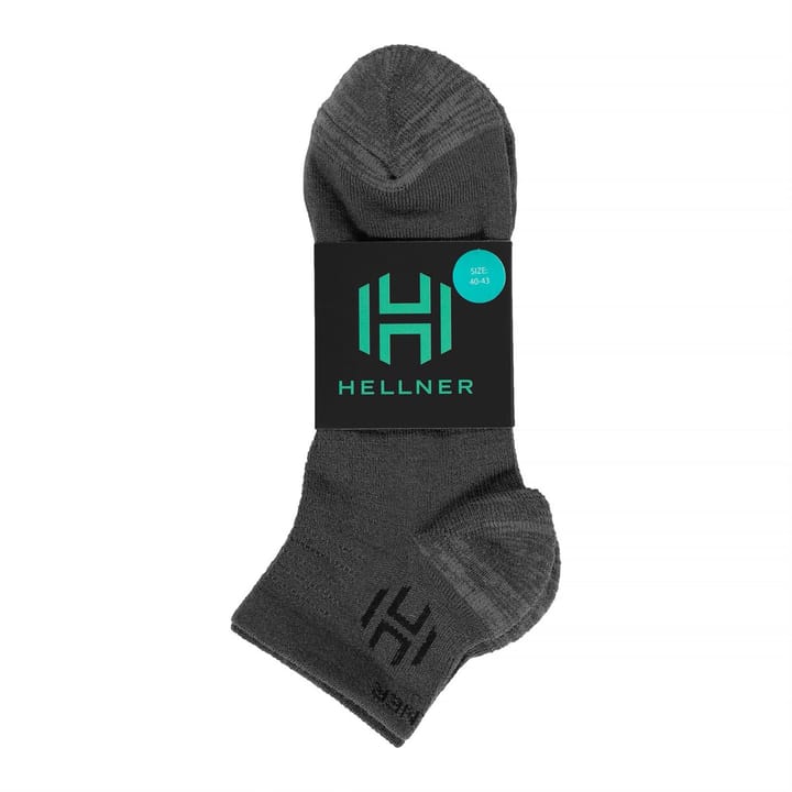 Hellner Running Mid Sock Asphalt Hellner Hellner Running Mid Sock Asphalt Hellner