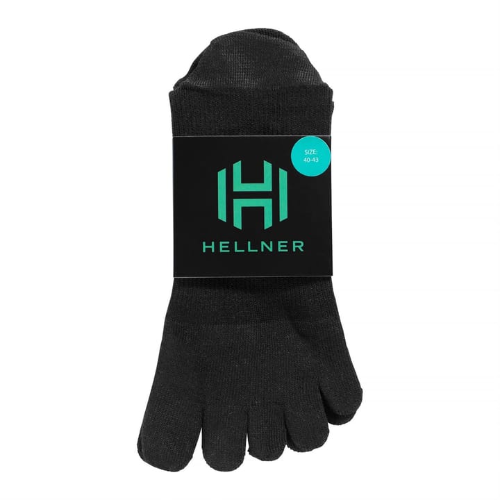 Hellner Running Toe Sock Black beauty Hellner
