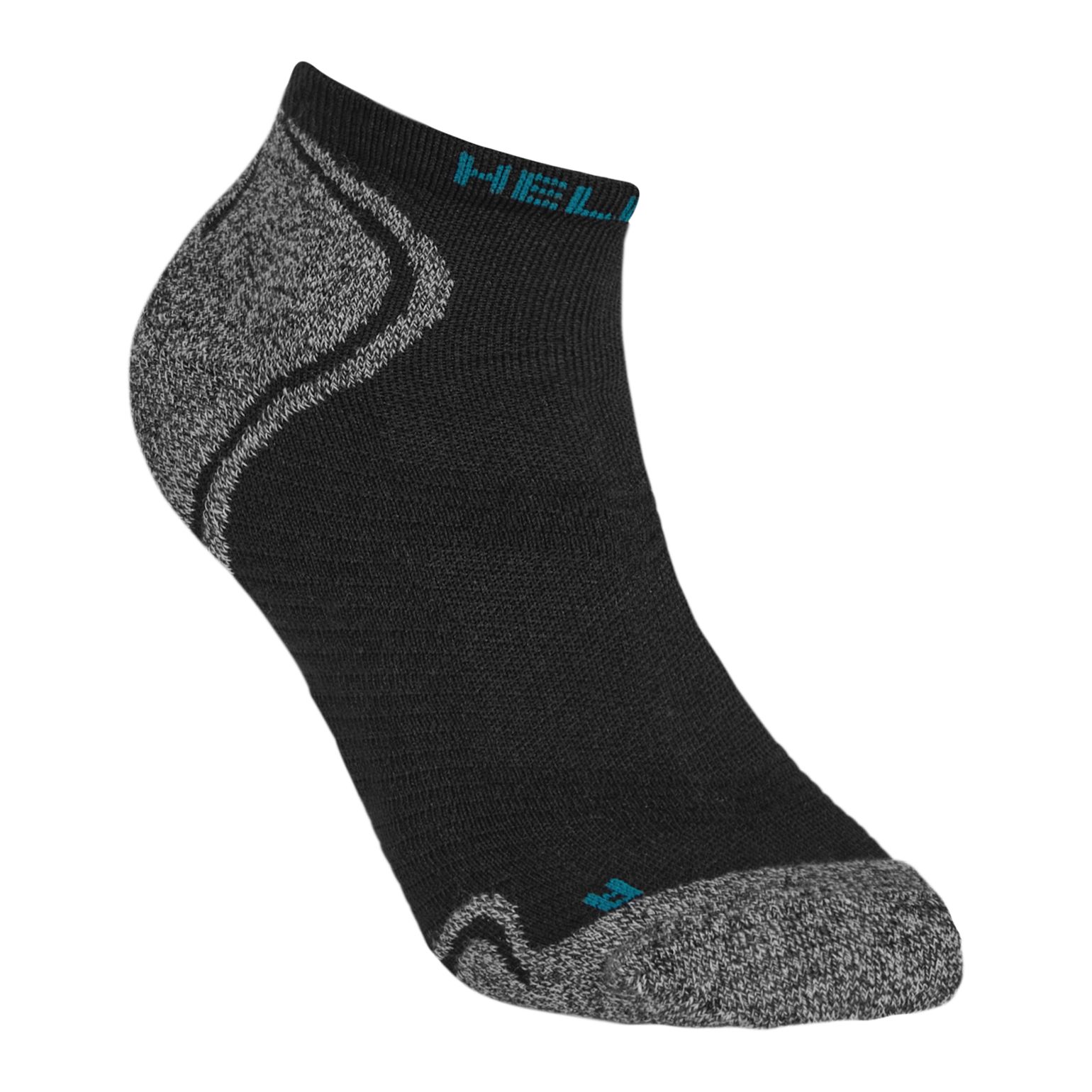 Hellner Shaftless Tech Run Sock Black Beauty