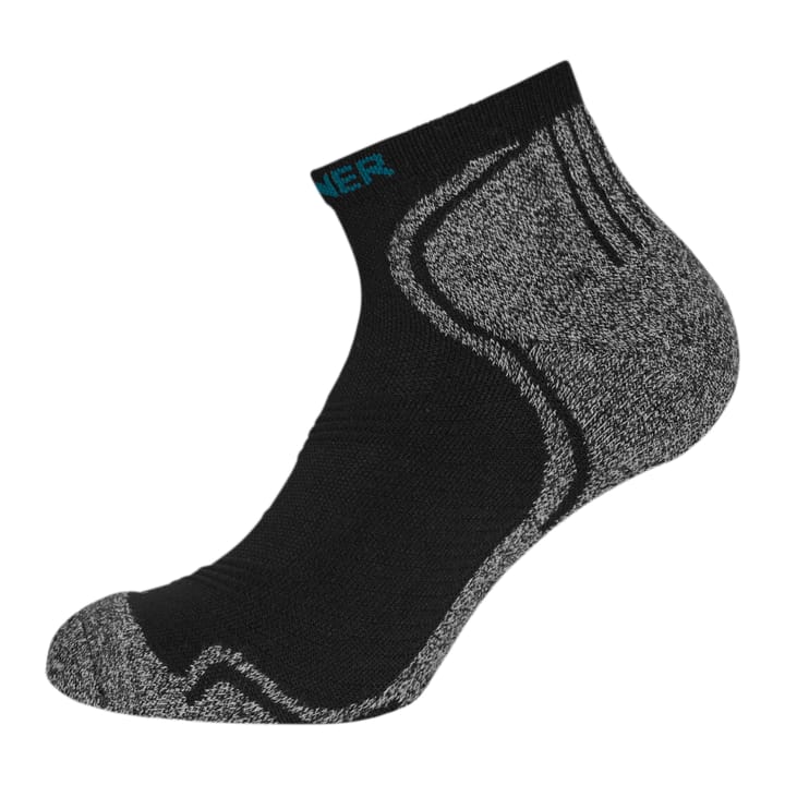 Hellner Shaftless Tech Run Sock Black Beauty Hellner