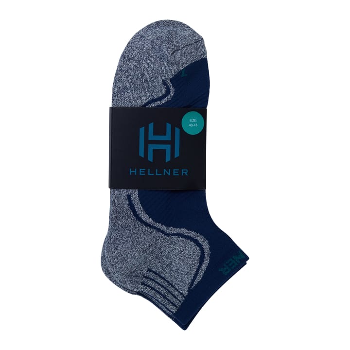 Hellner Shaftless Tech Run Sock Dress Blues Hellner