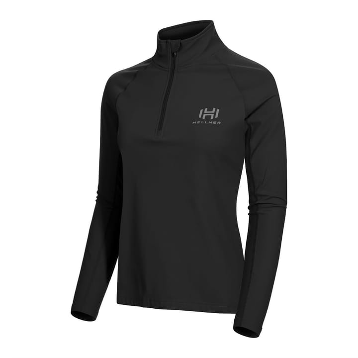 Hellner Virdja Half Zip LS Top Wmn Black beauty Hellner