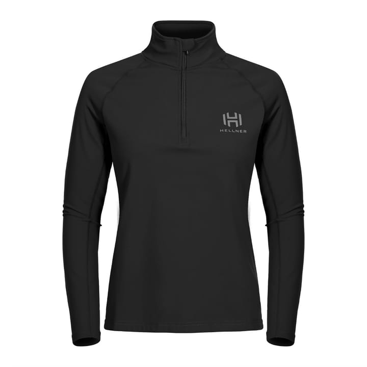 Hellner Virdja Half Zip LS Top Wmn Black beauty Hellner